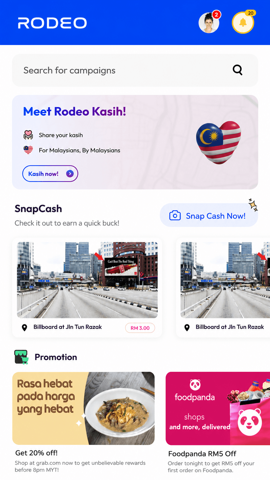 Rodeo app illustration placeholder